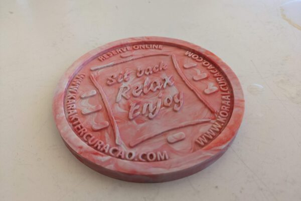 Karakter Restaurant coaster